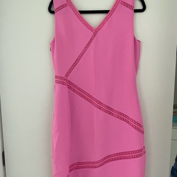 Banana Republic Pink V Dress - Picture 2 of 3